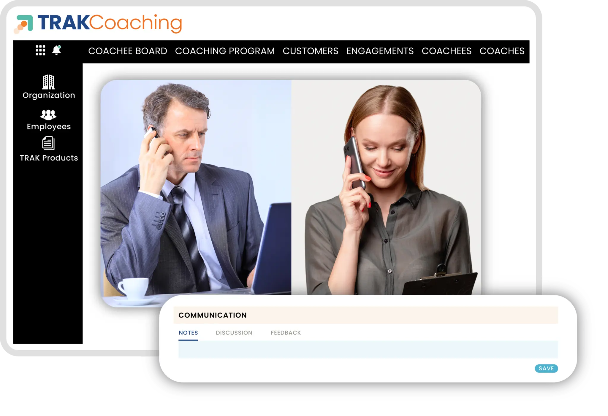 TRAKCoaching - Manage coachee relationships